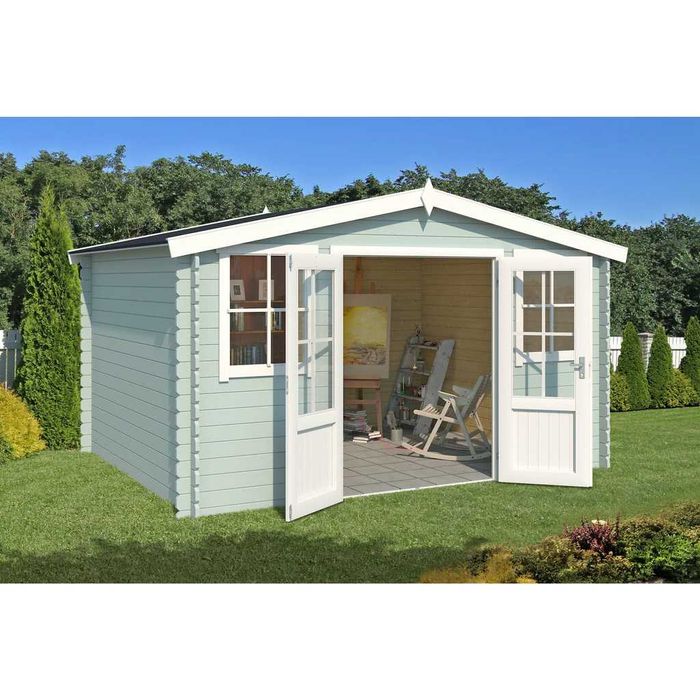 Дървена къща за отдих тип бунгало Dallas 3.76х2.92 м, 28 мм