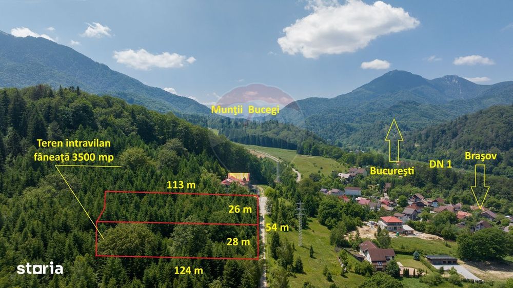 TTeren intravilan, 3500 mp, Dâmbu Morii