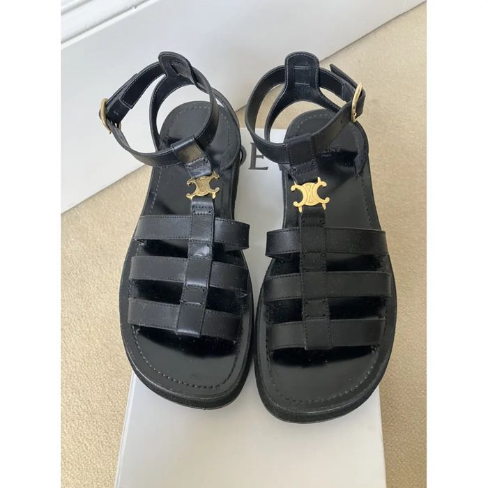 Дамски  черни сандали Celine