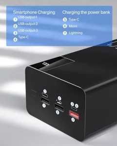PB50 PowerBank Externa baterija 50000mAh sa LED светлина