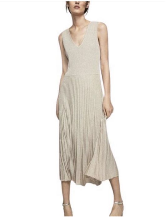 Massimo Dutti рокля фино плетиво