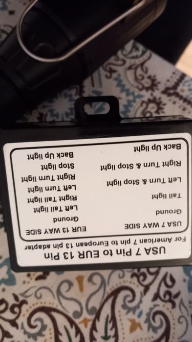 Conector remorca 7 USA la 13 Europa