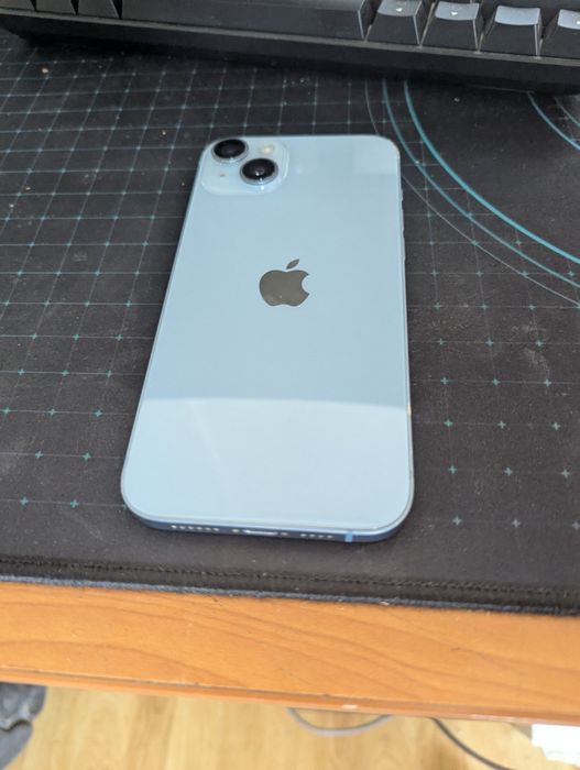 Vând iPhone 14 Plus (eSIM) Blue – Perfect Funcțional, Liber de Rețea / Fără iCloud