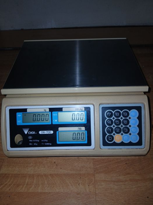 Ел.везна диги дс-700 сертифицирана