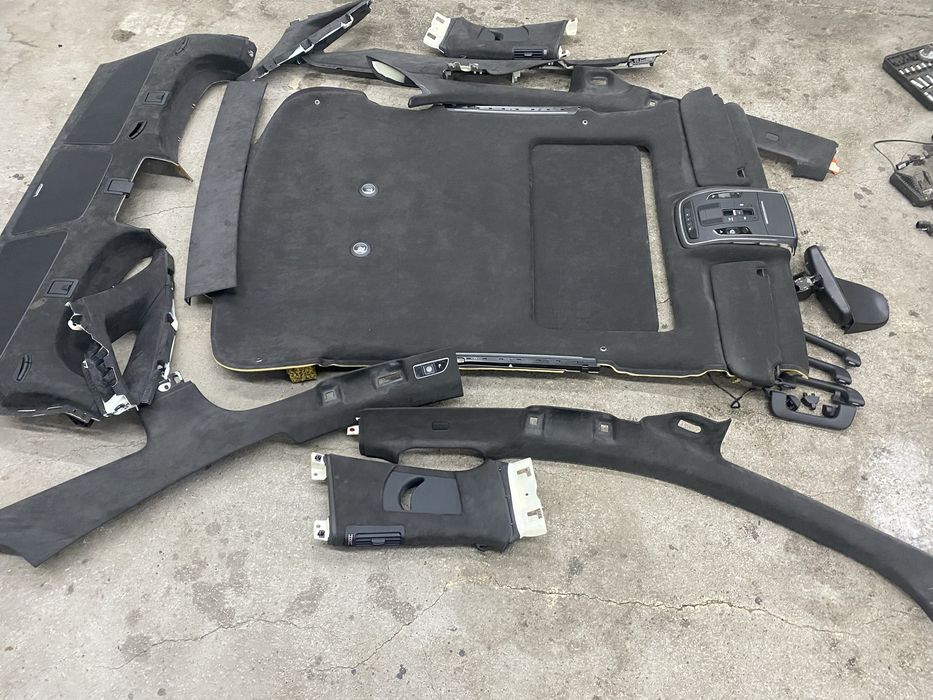 Черен таван алкантара за Audi A8/S8 D4, Ауди