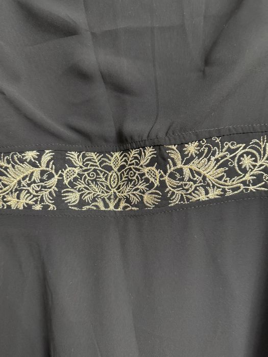 Платье черное вечернее шифон