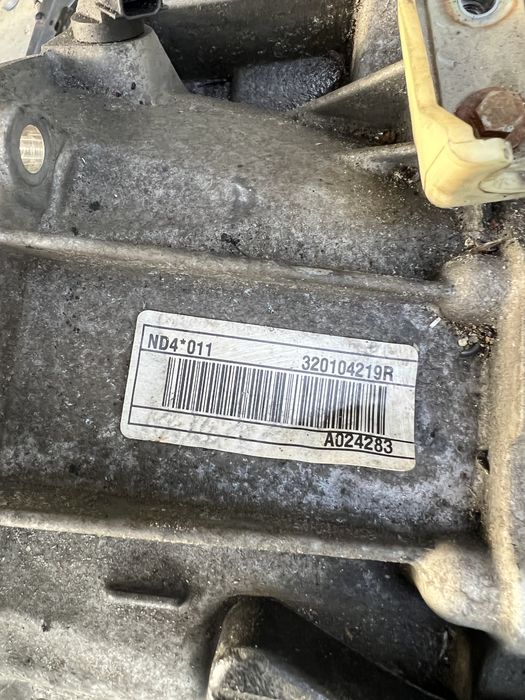 Cutie viteze megane 3 1.6 dci euro 5 an 2013  320104219R