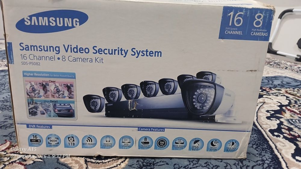 Камера видеонаблюдения самсунг оригинал янги .