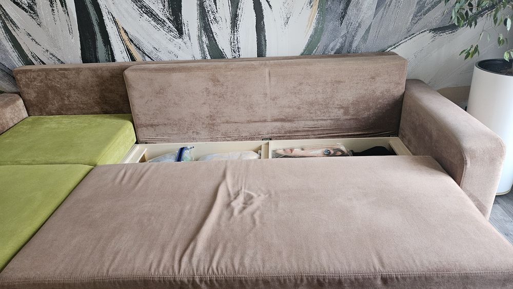 Срочно Продам диван прямой- угловой