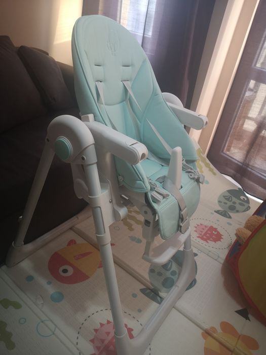 Столче за хранене Kikka Boo , цвят мента