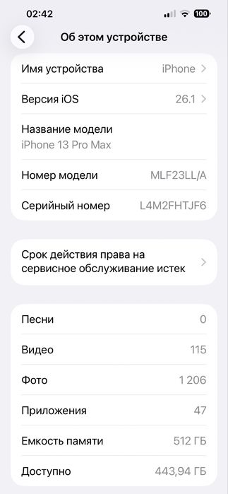 Iphone 13 pro max 512gb