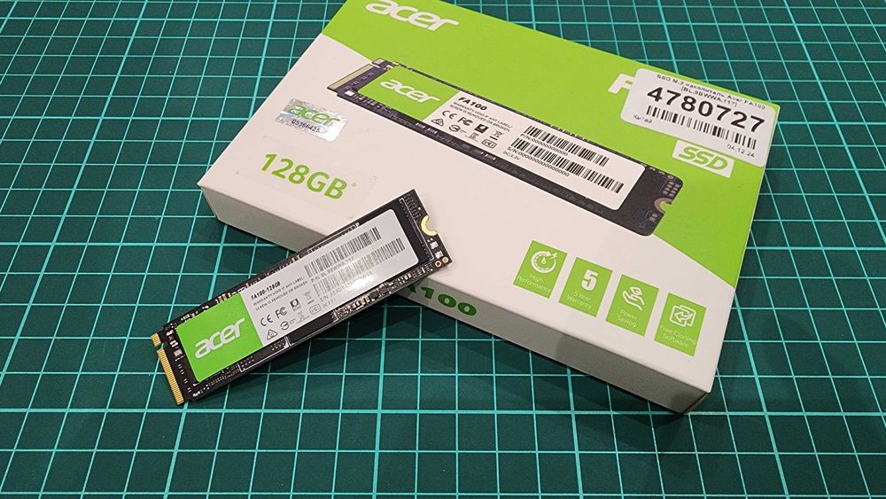 SSD NVME 2 m2 128 gb