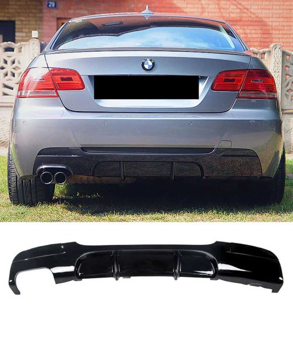 Difuzor Prelungire Bara Spate M BMW E92 E93, Evacuare Dubla Stanga