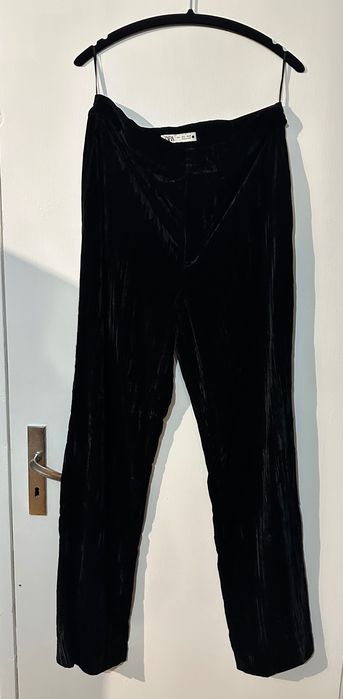 Zara Велур Панталон