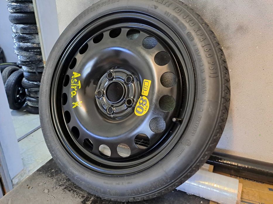 Roata de rezerva Slim Opel Astra J K 5x105 R16 cod 2160162