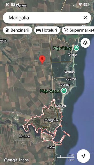 Teren 2.65 ha – Mangalia / Venus – Lângă viitor complex turistic major
