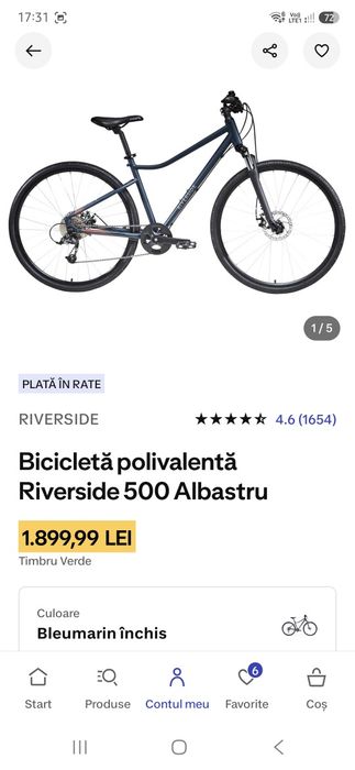 Bicicleta dechatlon