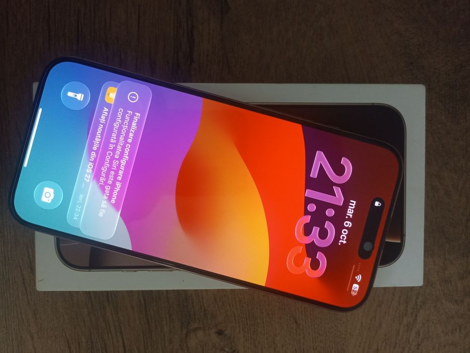 iPhone 16 Pro Max Gold impecabil