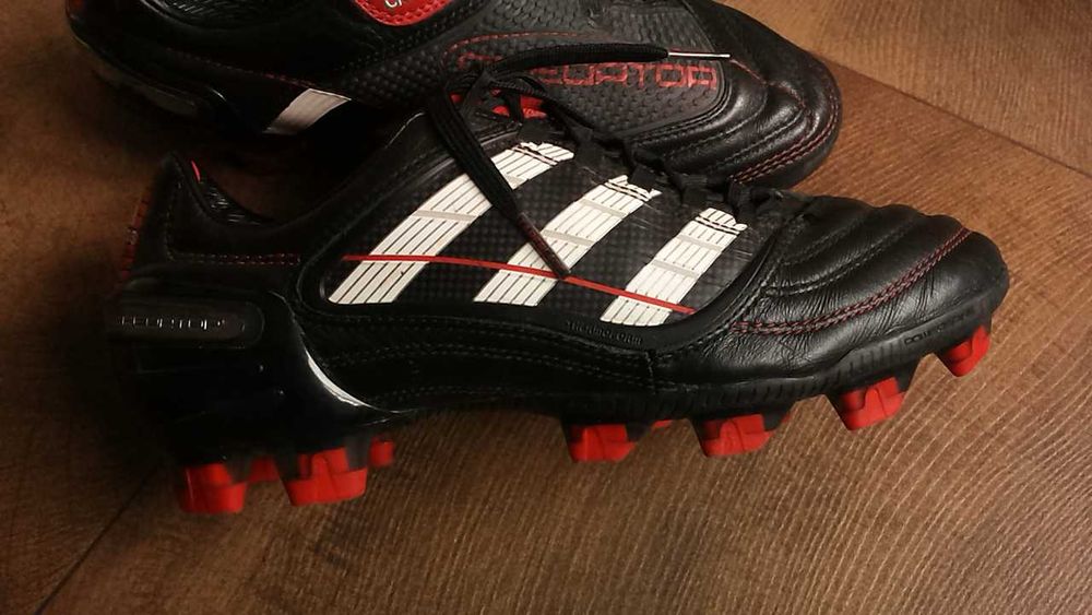 ADIDAS PREDATOR размер EUR40 2/3 / UK7 бутонки естествена кожа 32-11-S