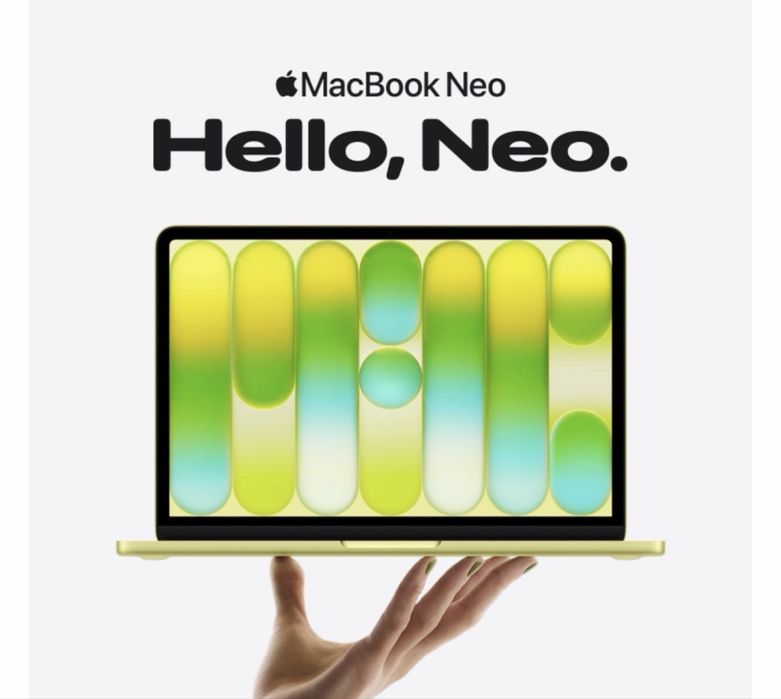 Запечатанный MacBook Neo