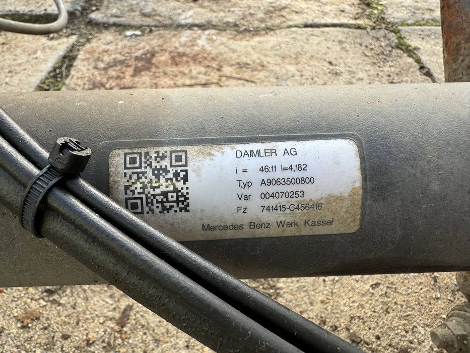 Заден мост с диференциал фолксваген крафтер/ VW crafter 2.5 2.0