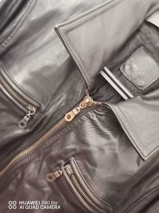 Мъжко кожено яке от телешки бокс