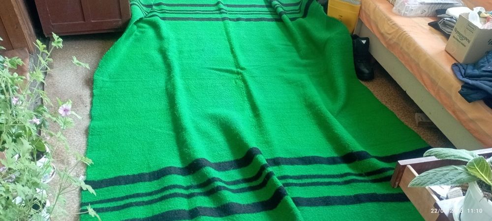 Нови ръчно тъкани домашни вълнени одеала