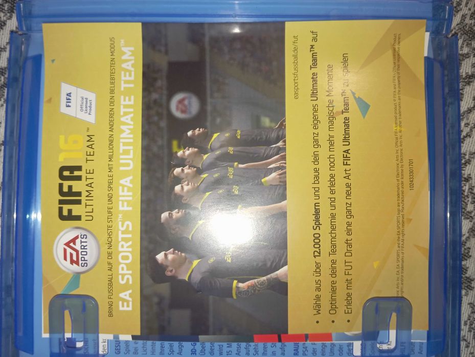 Диск за PlayStation4 fifa16