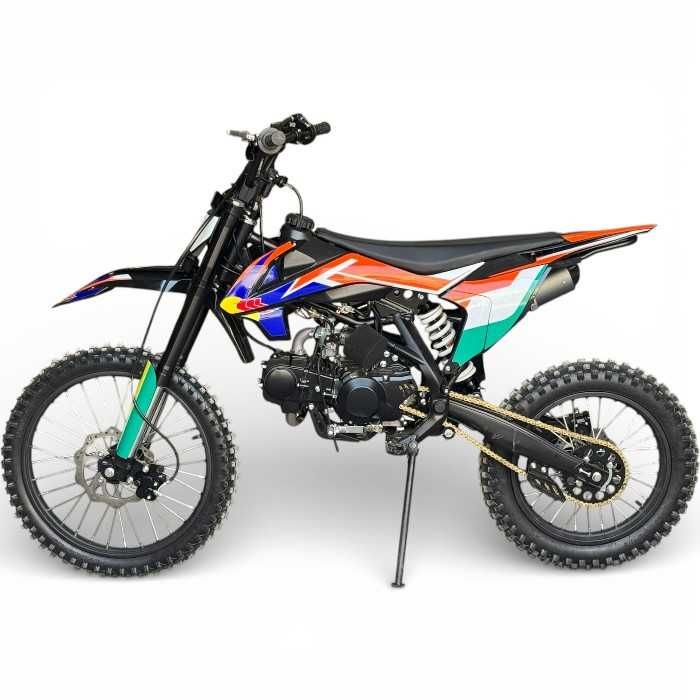 Кросов Мотор DIRT BIKE125сс, Джъмбо Гуми, 85км/ч, 7KW, Ел. старт