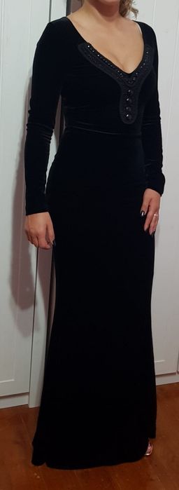 Rochie lunga neagra