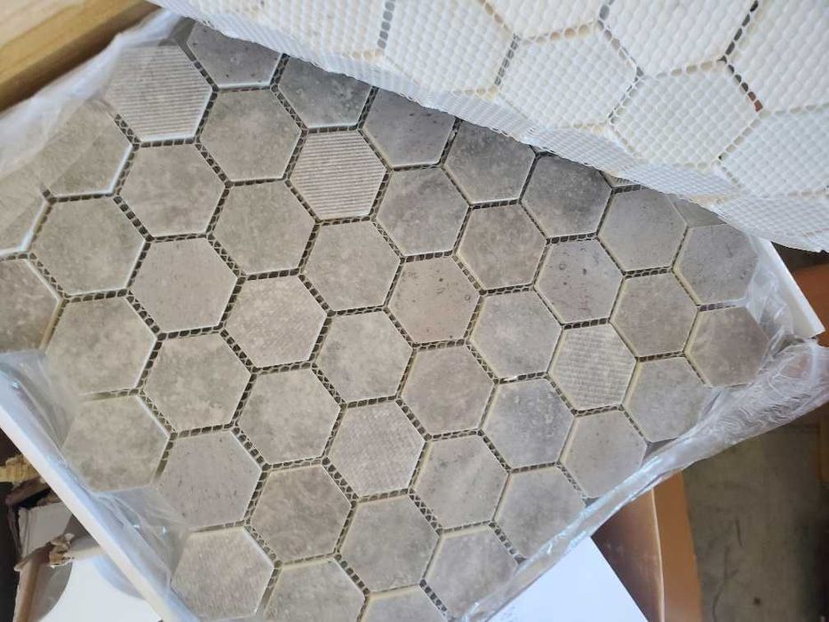 Декоративни Мозайчни Плочки Фаянс Камък Различни Модели Италия