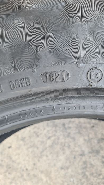 2 anvelope vara Continental 275/55/19,dot 2021