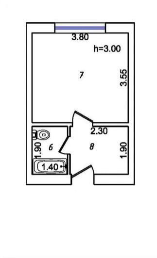 Сотувда 1 хонали квартира, Куйлюк 5