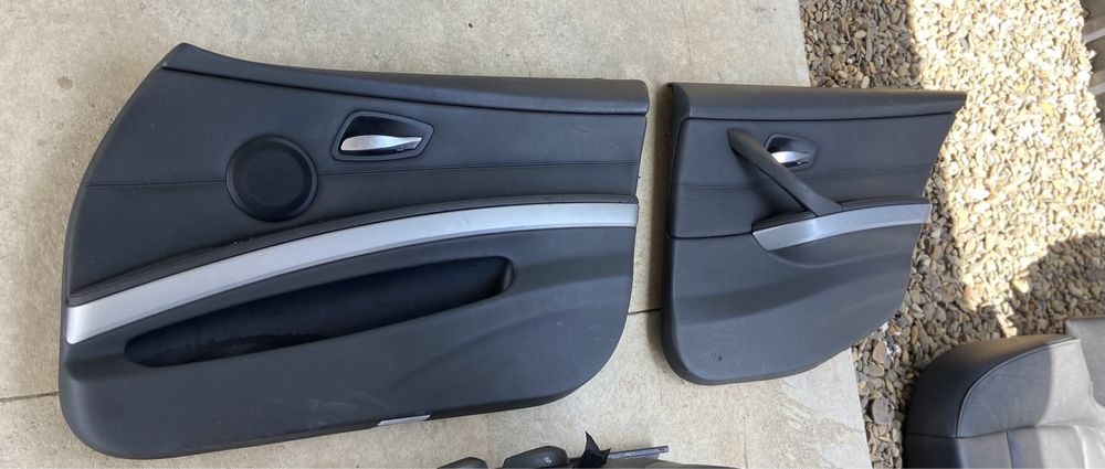 Scaune interior Recaro sport negru Bmw seria 3 E90 Lci