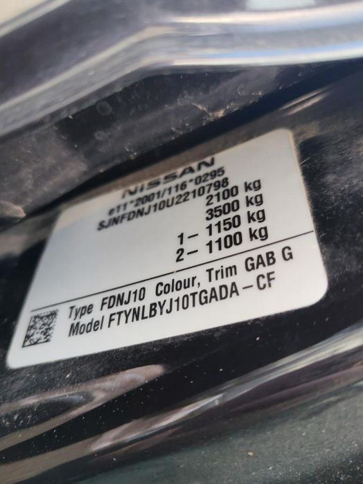 Dezmembrez NISSAN QASHQAI / QASHQAI +2 I J10, JJ10 2011 2.0 dCi 4x4 M1