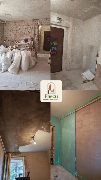 Renovări Interioare și Exterioare, Lucrări pentru case, apartamente,  birouri.