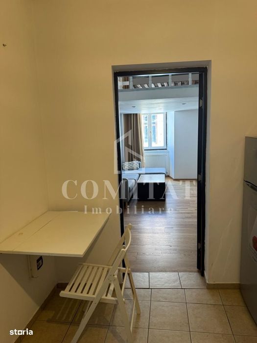 Garsonieră modernă în zonă centrală | Nișă de dormit