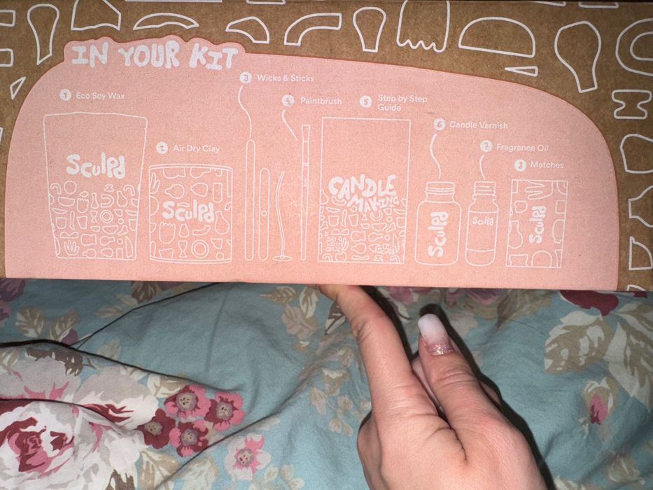 Соев Сет за правене на свещи