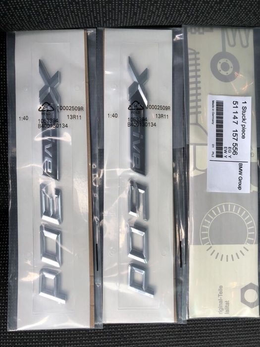 Stiker/Emblema/Logo Bmw Xdrive 18 20 23 25 30 40 50d d X1 X3 X5 X6 F25