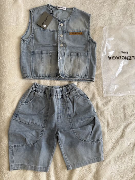 Джинсовая двойка balenciaga