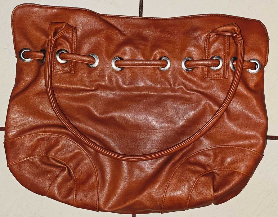 Автентична голяма чанта с къси дръжки Prada Milano Dal 1913