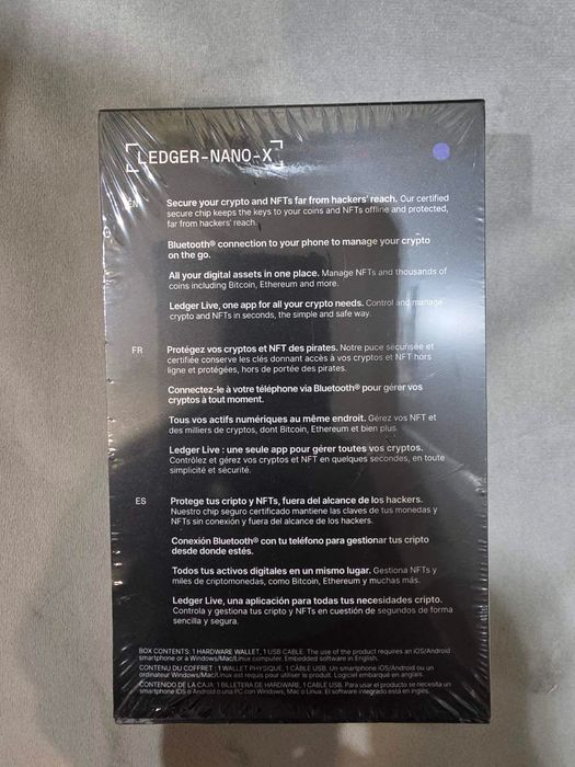 Крипто портфейл Ledger - Nano X, Amethyst Purple