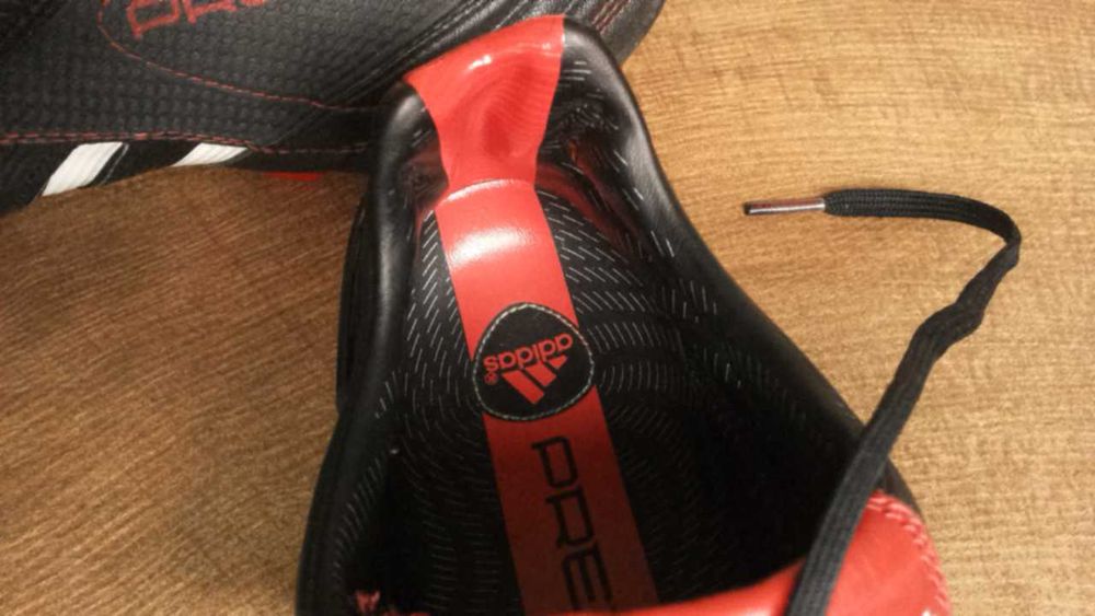 ADIDAS PREDATOR размер EUR40 2/3 / UK7 бутонки естествена кожа 32-11-S