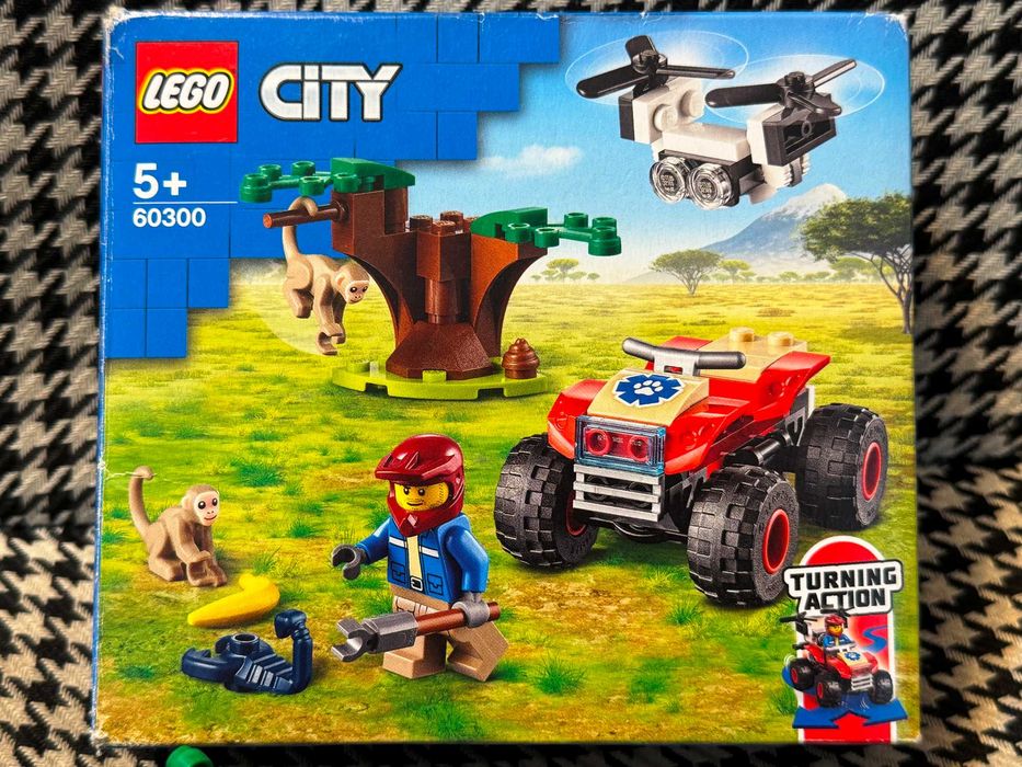 LEGO City ATV 60300 Quad de salvare a faunei sălbatice