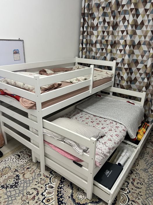 Детская кровать 2 в 1