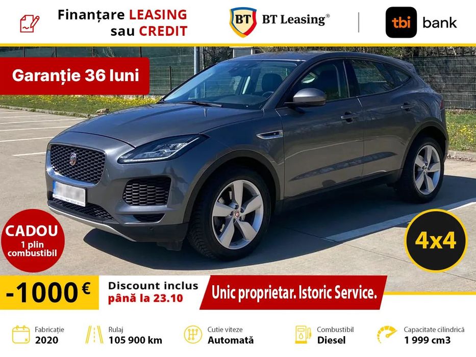 Jaguar E-Pace UNIC PROPRIETAR / Istoric Service / Leasing/ Credit / TVA deductibil