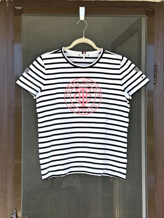 Дамска тениска Tommy Hilfiger - размер L, Отлично състояние