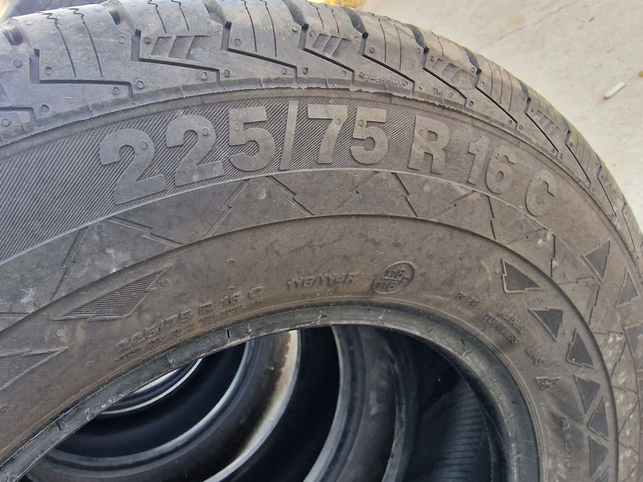 Anvelope 225/75R16C marca Continental, M+S, DOT 2018