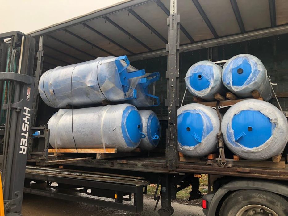 Rezervor de aer 3000l / Butelie aer 3000l / Vas tampon 3000l /