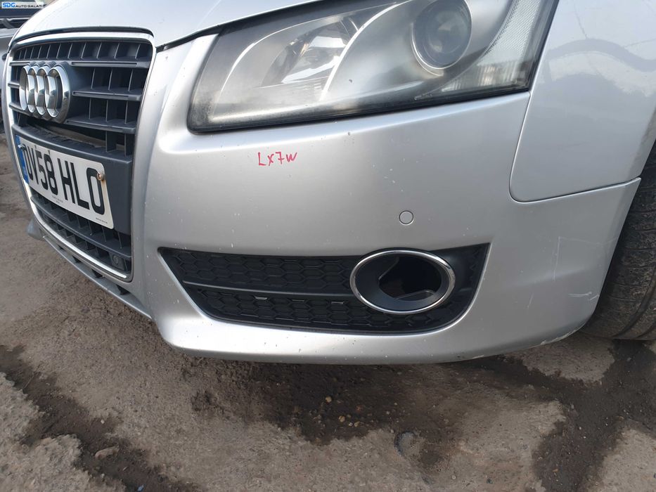 Bara Spoiler Fata Goala Dezechipata Cu Locas Senzor Parcare Audi A5 2008 - 2011 Culoare LX7W [K1443]